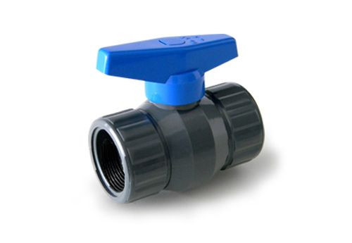 VALVULA BOLA 1 PULGADA HI PVC 