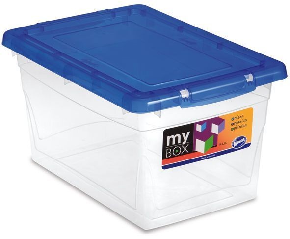 CAJA ORGANIZADORA MYBOX COLORES SURTIDOS 15 LT
