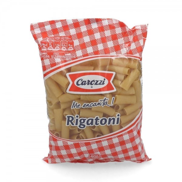 FIDEO RIGATONI BOLSA 400 GR