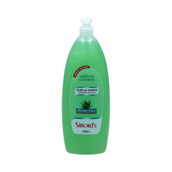 JABON LIQUIDO DERMO CARE ALOE VERA 1 LT