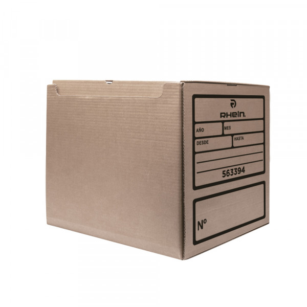CAJA DE ARCHIVO 4 ARCHIVADORES KRAFT