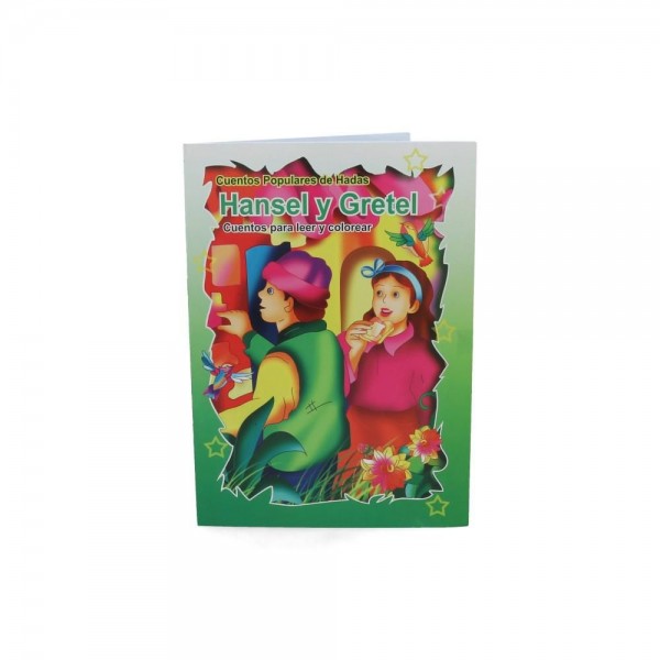 LIBRO PARA COLOREAR HANSEL Y GRETEL