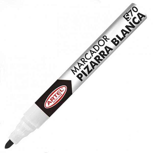 MARCADOR PIZARRA S70 PUNTA REDONDA NEGRO