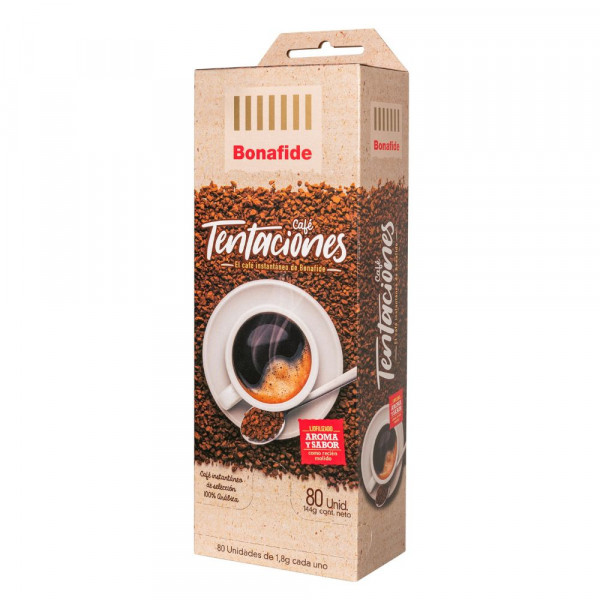 CAFE TENTACIONES DISPLEY 80 UN X 1.8 GR