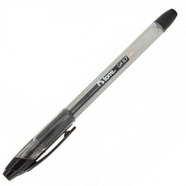 LAPIZ TINTA GEL 0.7 MM PUNTA MEDIA NEGRO QUICK DRY