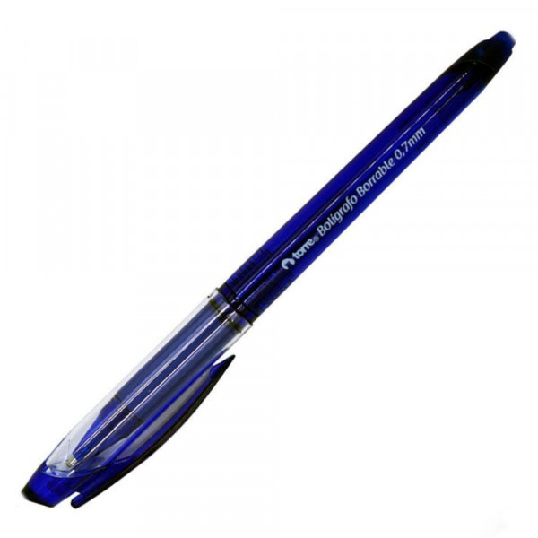 LAPIZ PASTA BORRABLE AZUL 0.7 MM