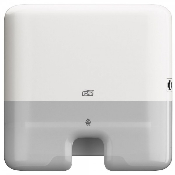 DISPENSADOR TOALLA PAPEL ELEVATION TO INTERFOLD MINI BLANCO