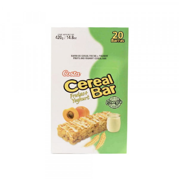 BARRA CEREAL FRUTA+YOGHURT 20 UN