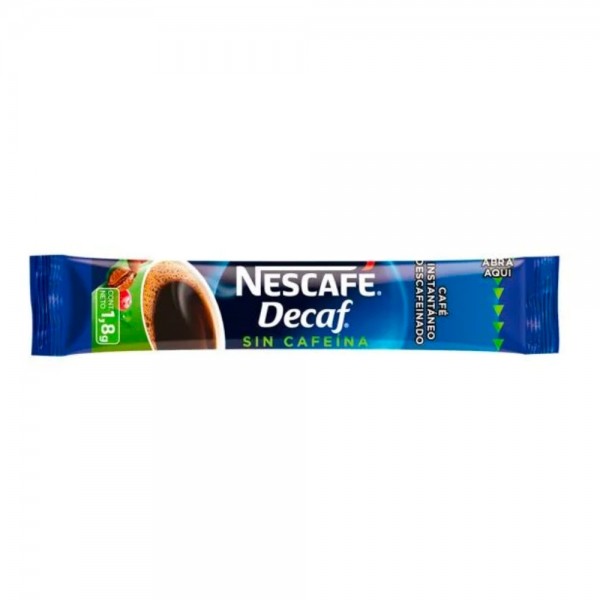 CAFE STICK DESCAFEINADO 180 X 1.8 GR