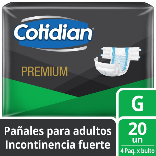 PAÑAL ADULTO PREMIUM G 20 UN