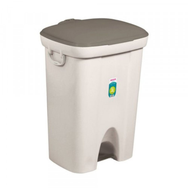 BASURERO CON PEDAL GRIS 36 LT