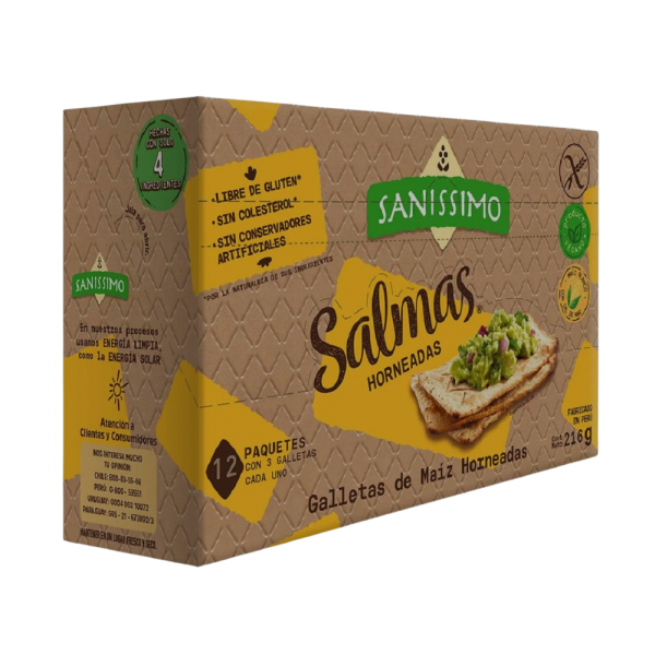 SALMAS HORNEADAS 12 UN 216 GR