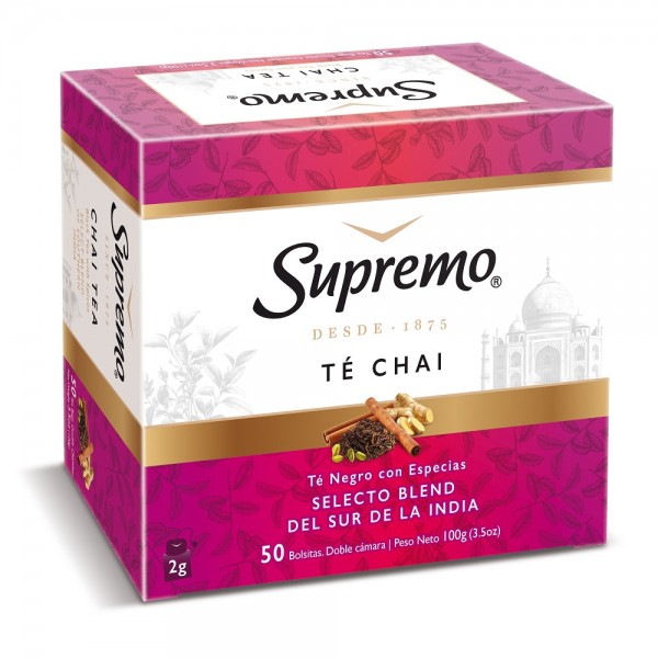 TE CHAI PREMIUM 50 BOLSAS 100 GR