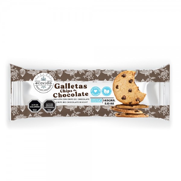 GALLETA SIN AZUCAR CON CHIPS CHOCOLATE 145 GR