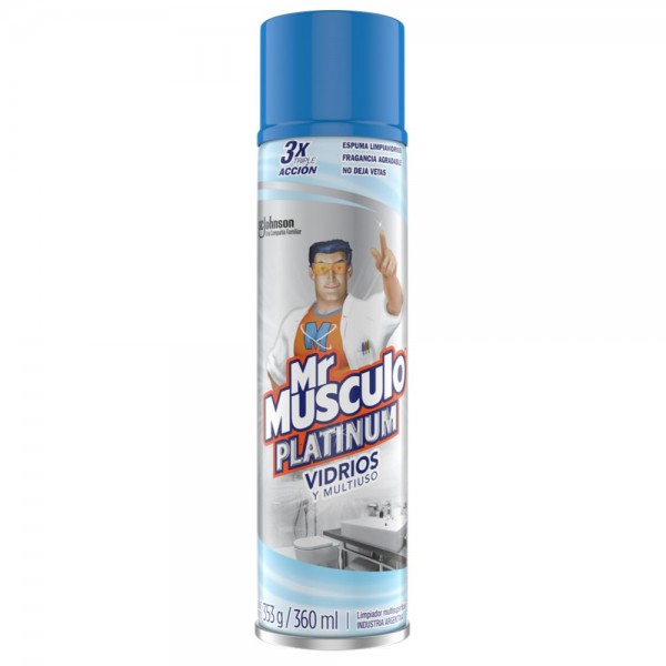 LIMPIAVIDRIOS ESPUMA 360 ML