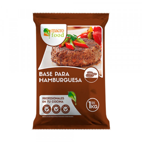 BASE PARA COCINAR HAMBURGUESA BOLSA 1 KG