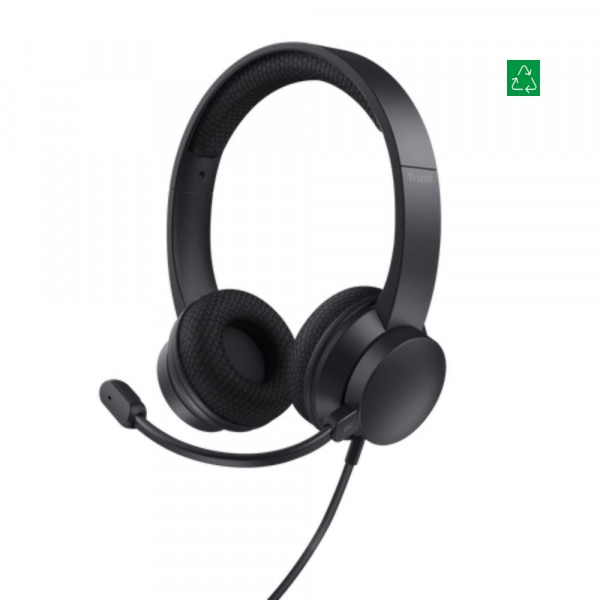 HEADSET AUDIFONO MICROFONO USB HS-260 ECO CANCELACION DE RUIDO