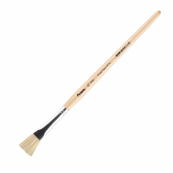 PINCEL ESPATULA MANGO DE MADERA N° 10