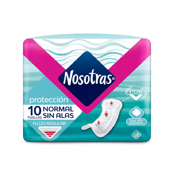 TOALLA HIGIENICA TELA EXTRA SUAVE 10 UN