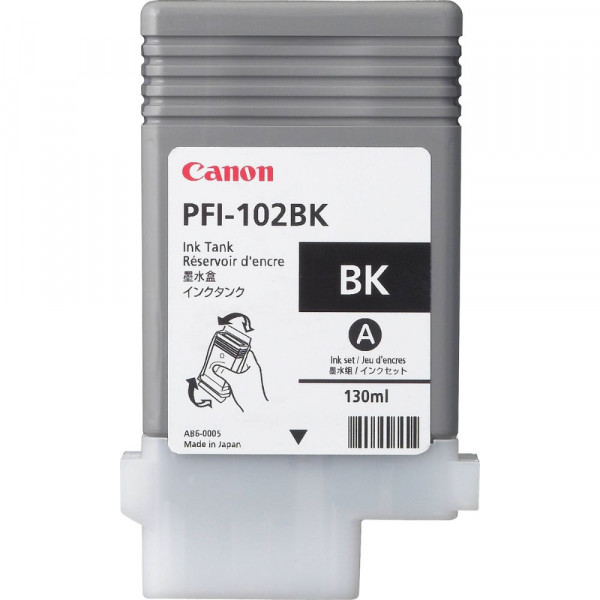 CARTUCHO TINTA PFI-102BK NEGRO