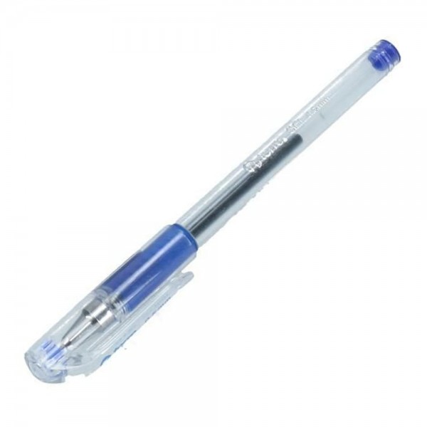 LAPIZ TINTA GEL 0.5 MM PUNTA FINA AZUL