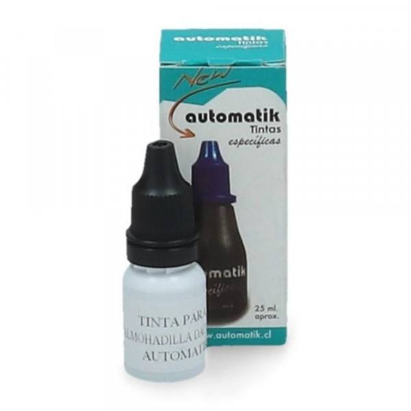 TINTA PARA TAMPON 10 CC NEGRO HUELLA DIGITAL 