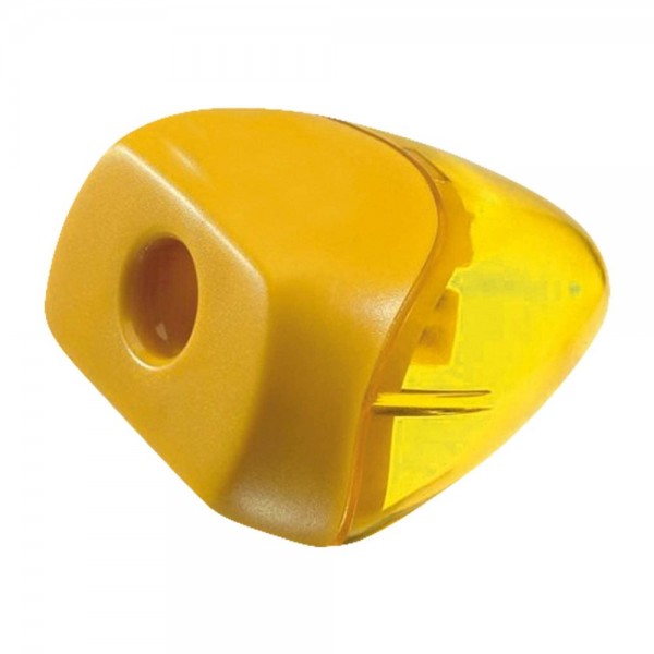 SACAPUNTA PLASTICO CON DEPOSITO TRIANGULAR