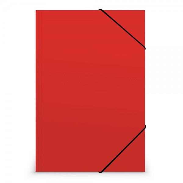 CARPETA ELASTICO CARTULINA ROJO