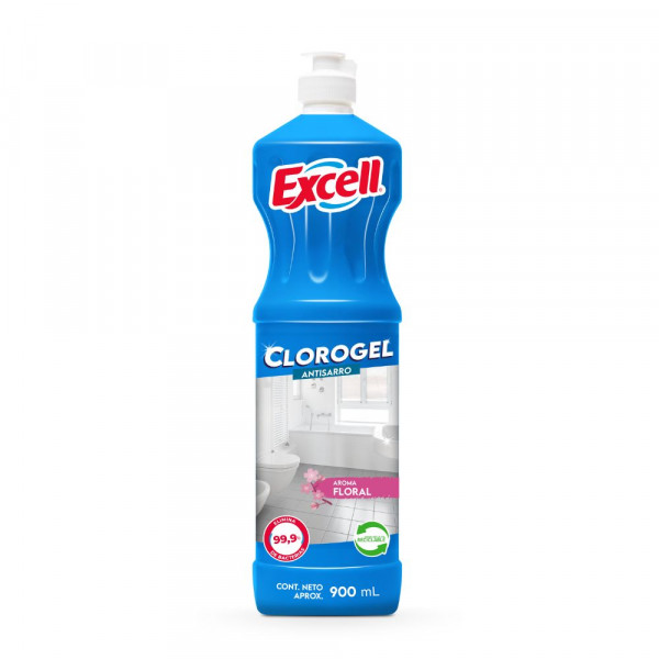 CLORO GEL ANTISARRO FLORAL 900 CC