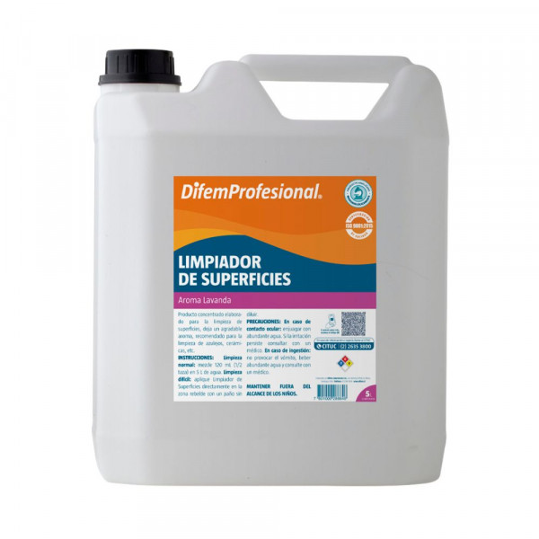 LIMPIADOR PISO SUPERFICIE LAVABLE LAVANDA 5 LT