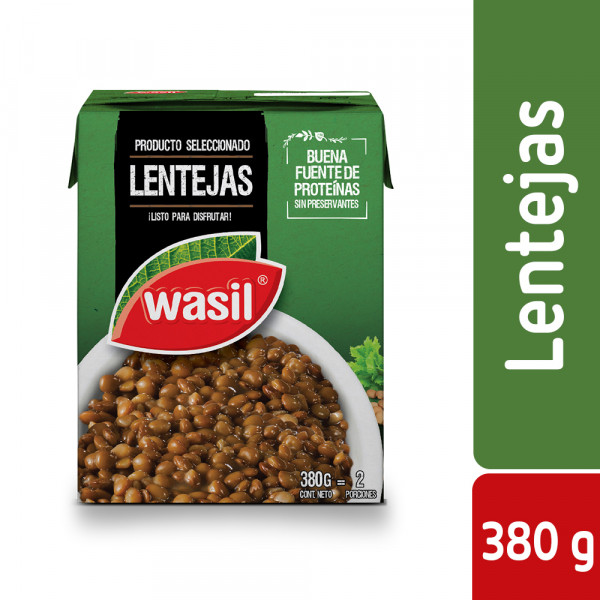 LENTEJAS EN CAJA 380 GR