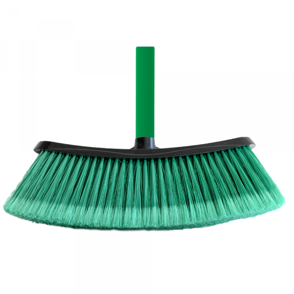 ESCOBILLON INTERIOR FIBRA SUAVE VERDE