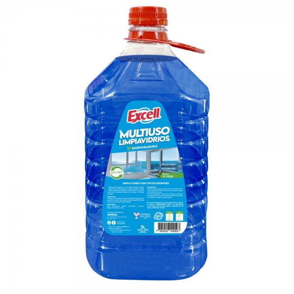 LIMPIAVIDRIOS MULTIUSO BIDON 5 LT