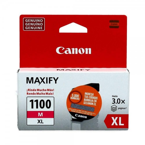 CARTUCHO 9209B001 PGI-1100M MAGENTA 900 PAGINAS